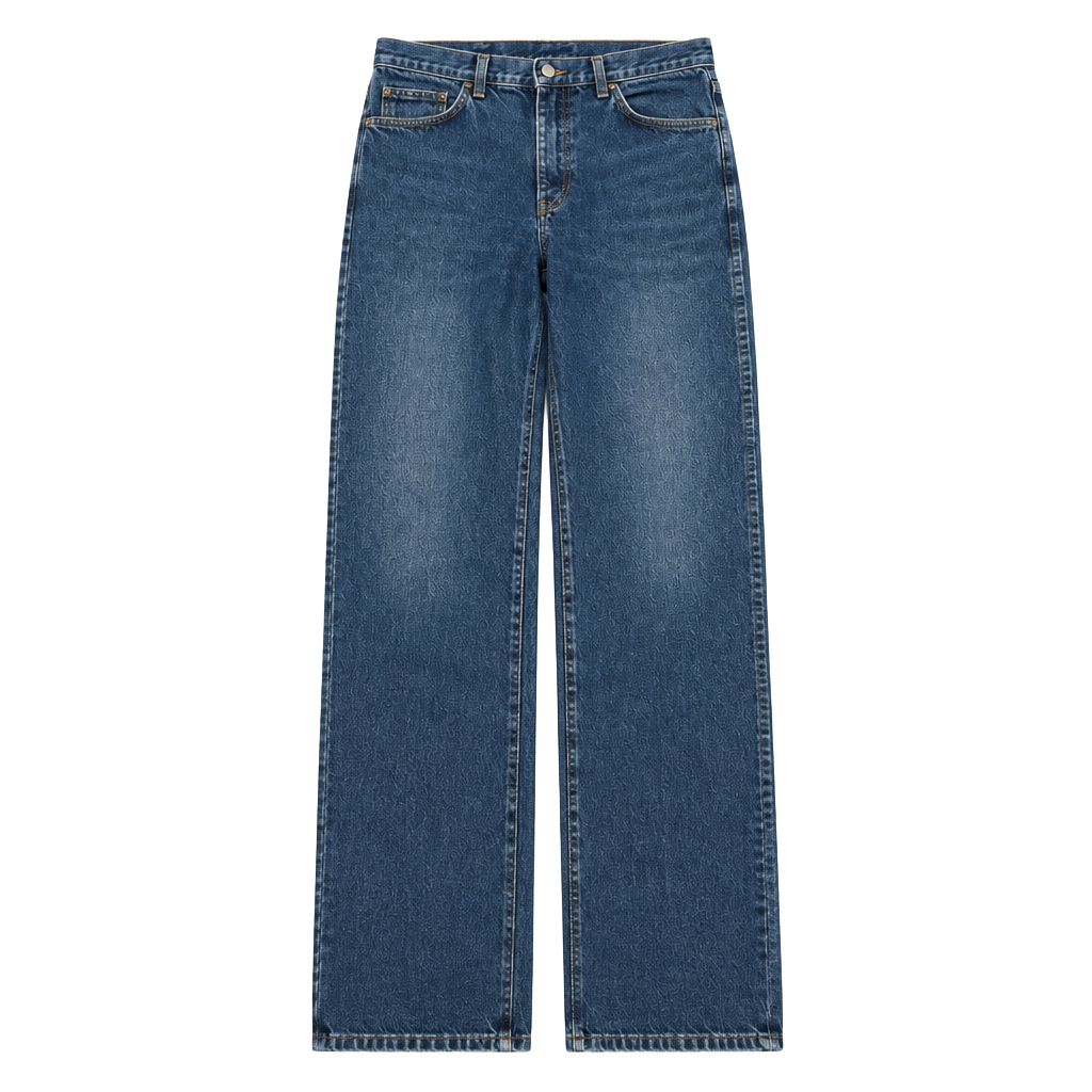 1970s 1980s Talon Zip Cowboy Cut Jeans 32x34 Blue Denim Bootcut 1