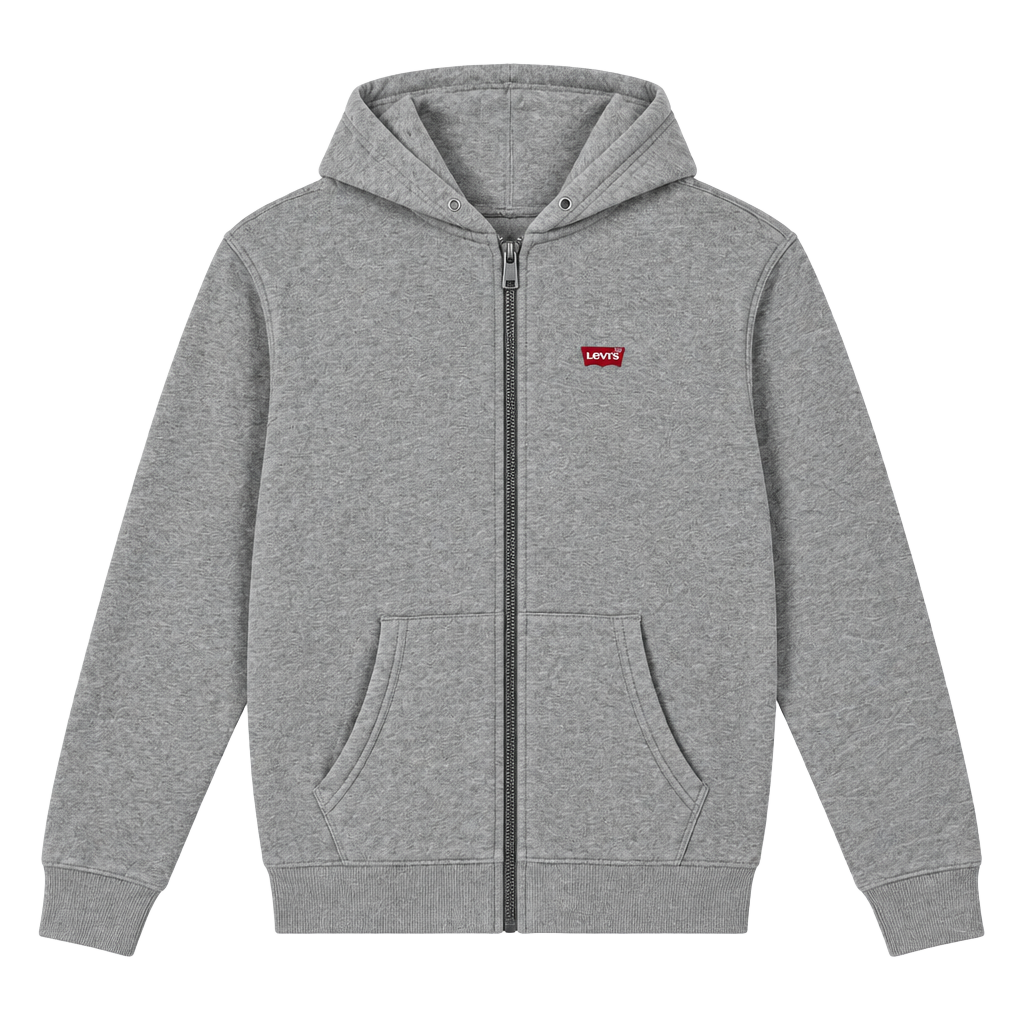 Levi's Full Zip Hoodie Size XS Gray Standard Fit 1
