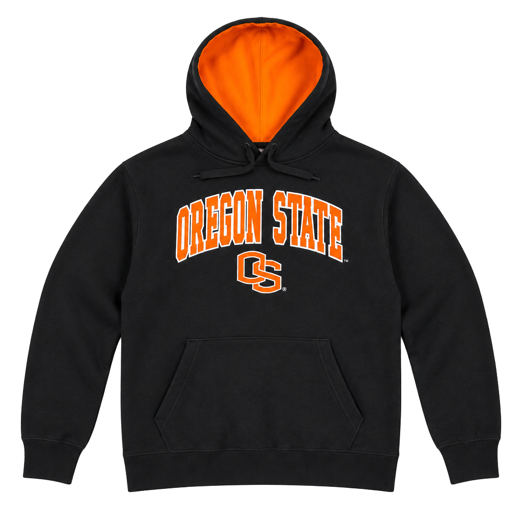 Stadium Athletics Oregon State Beavers Hoodie Size M Black 1