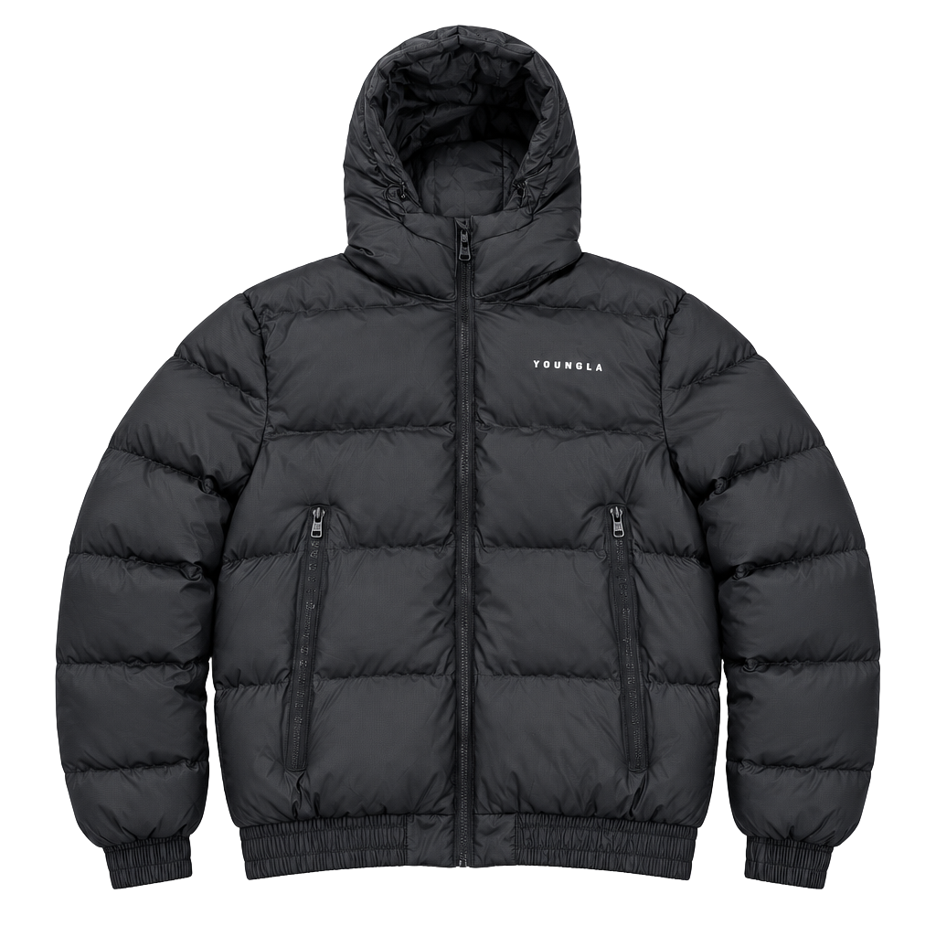 Mercier montaine Reflective Black coat Size... 1