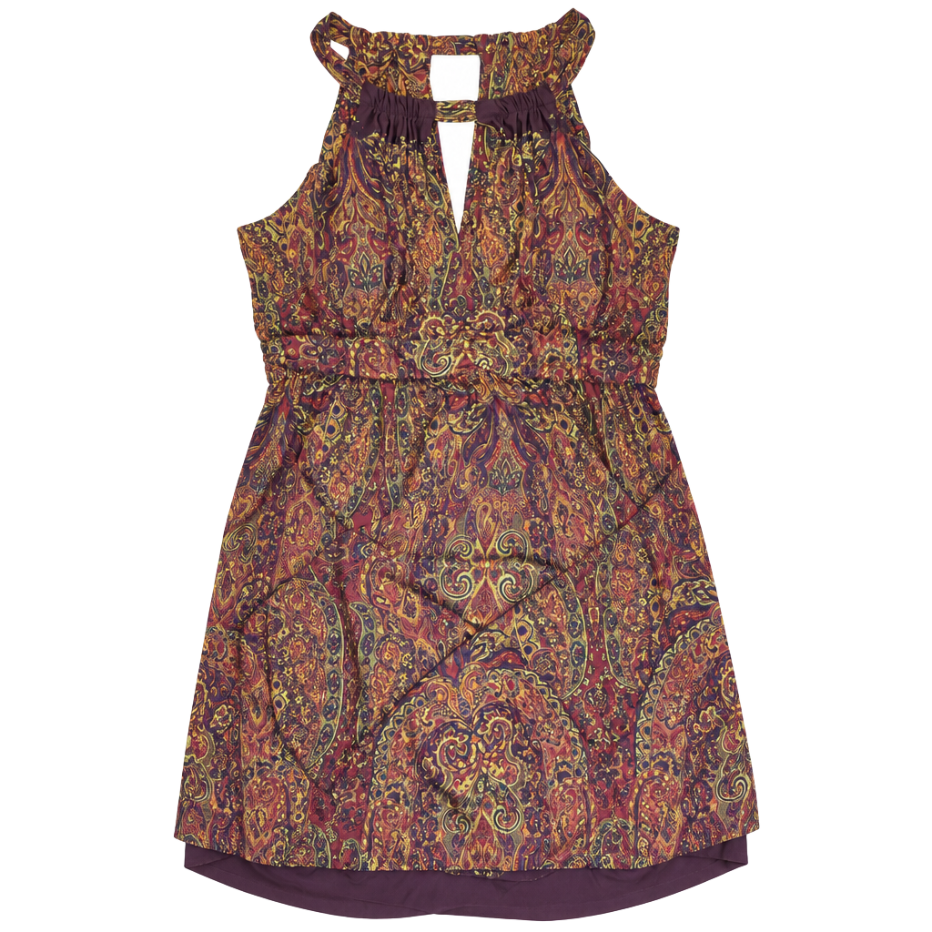 Emma & Michele Paisley Maxi Dress 1