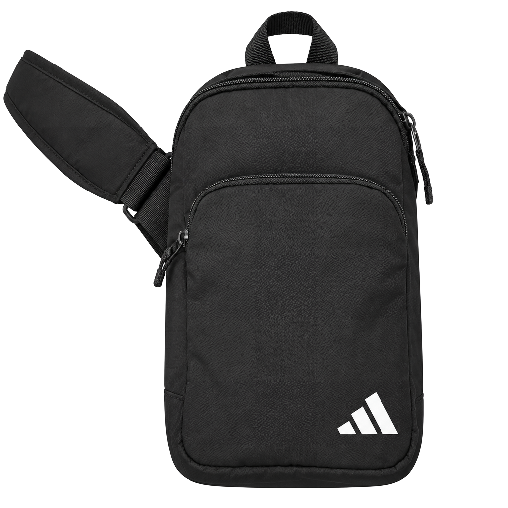 Adidas Essentials 2 Sling Bag Black Crossbody Backpack 1