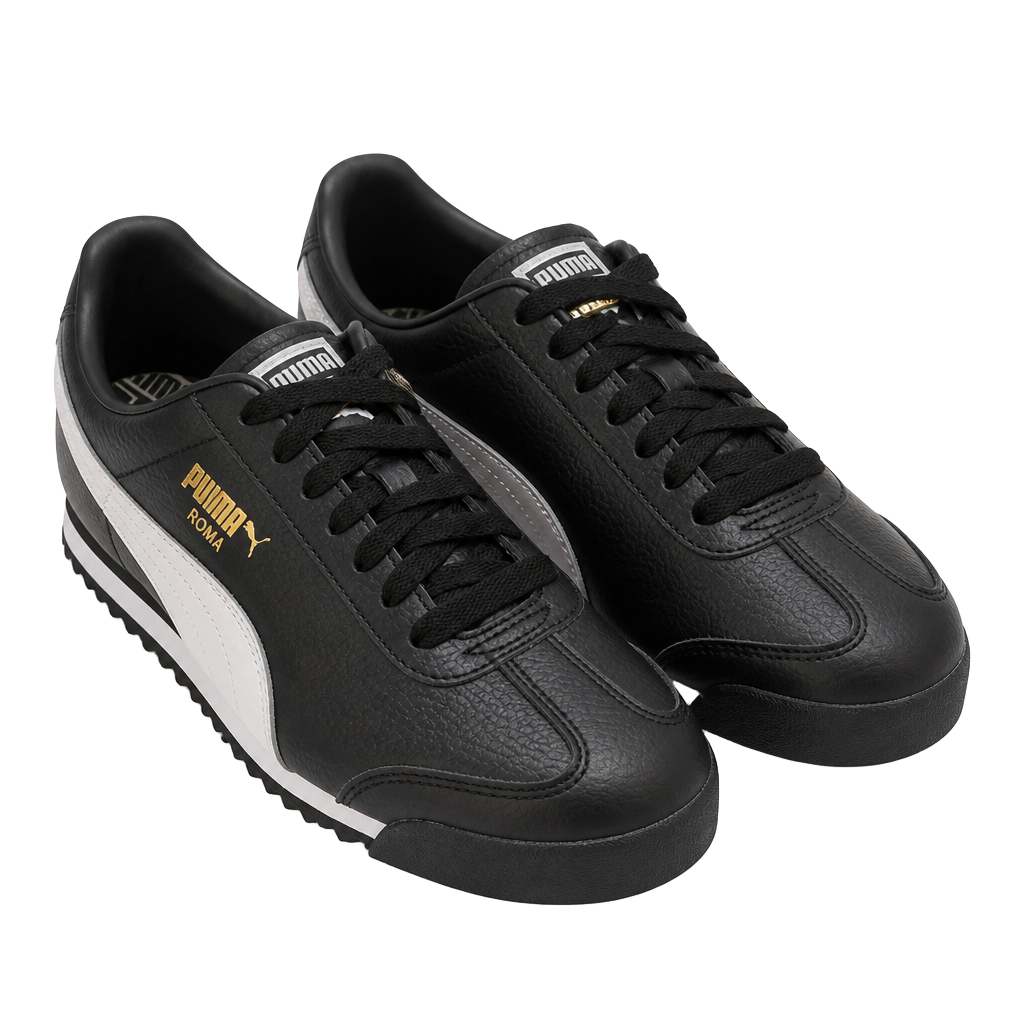 Puma Roma 24 Standard Black/White Sneakers 1
