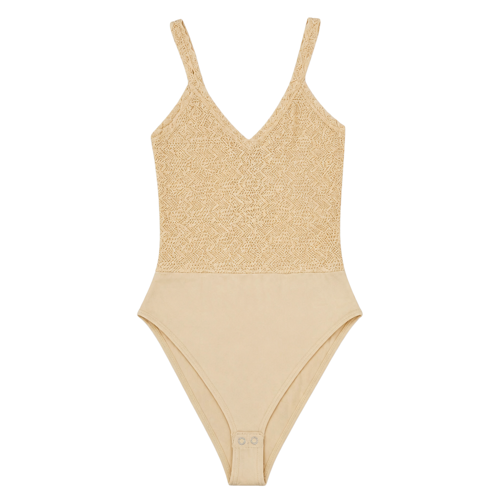 Zara Lace-Like Bodysuit 1