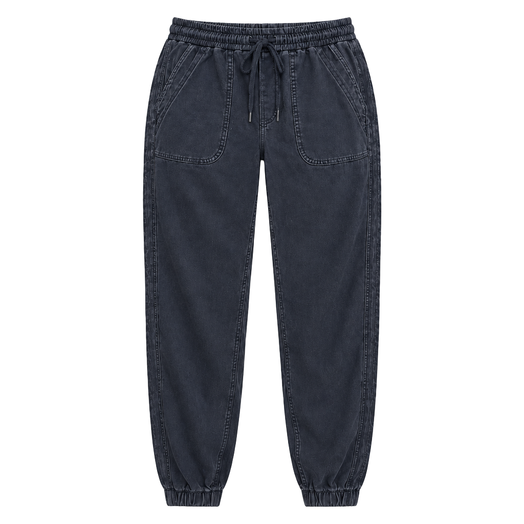 Athleta Farallon Jogger Women’s Size 2 Black Pull On Cotton Stretch Pants 1