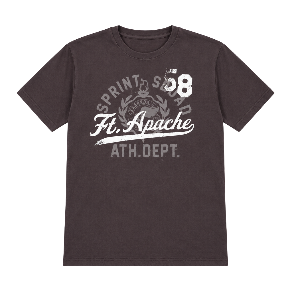 Champion Ft. Apache Ath. Dept. T-Shirt Size S Gray Graphic Cotton 1