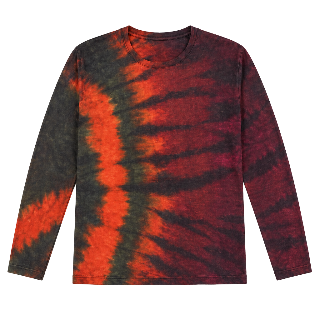 No Boundaries Tie Dye Long Sleeve Shirt Size L (11-13) 1