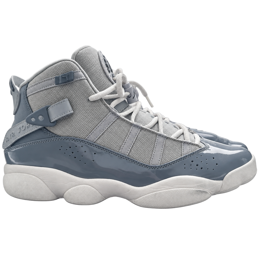 Jordan 6 Rings Cool Grey White Basketball Shoes 1