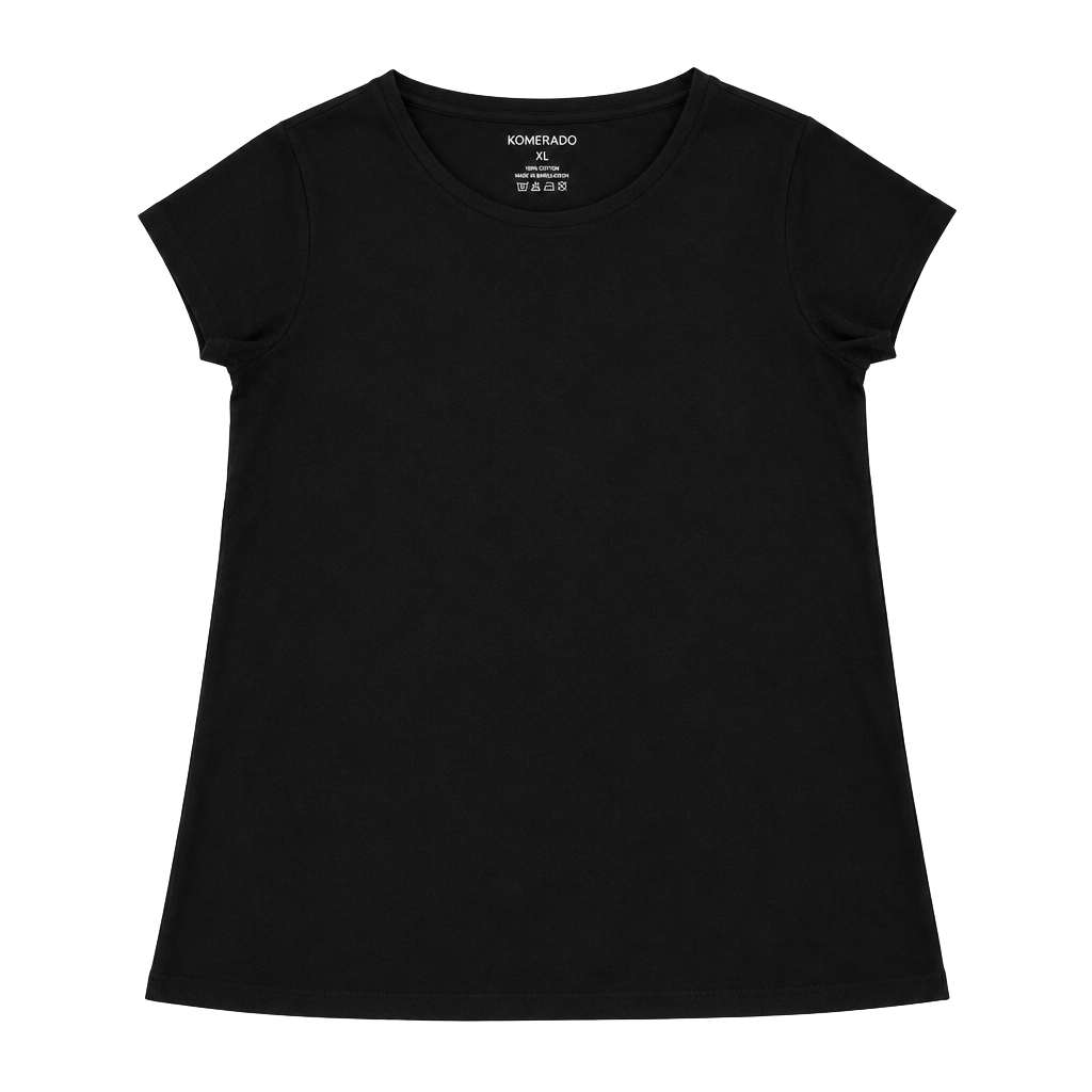 Jones & Co T-Shirt Size 2X Black Flutter Short Sleeve Scoop Neck Top 1