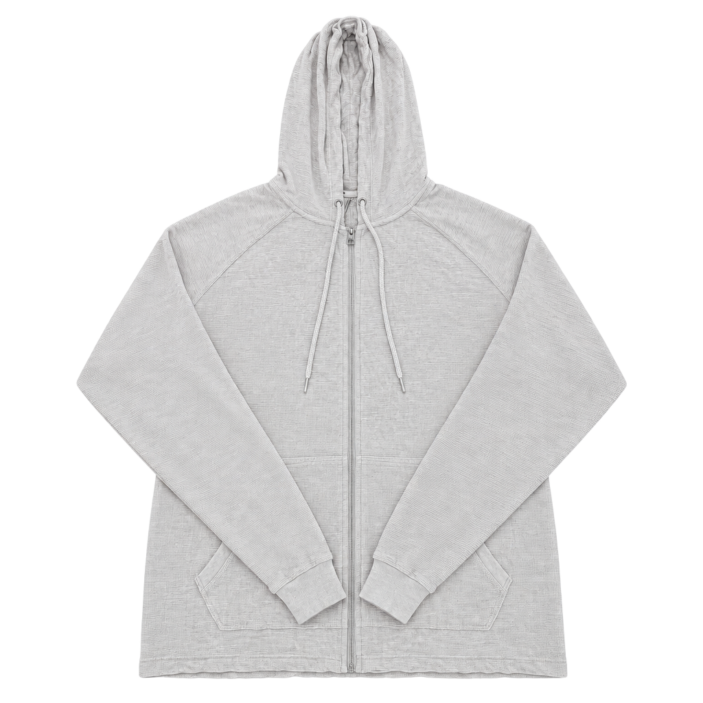 Calvin Klein Performance Light Gray Full Zip Hoodie Sweatshirt Size 2X 1