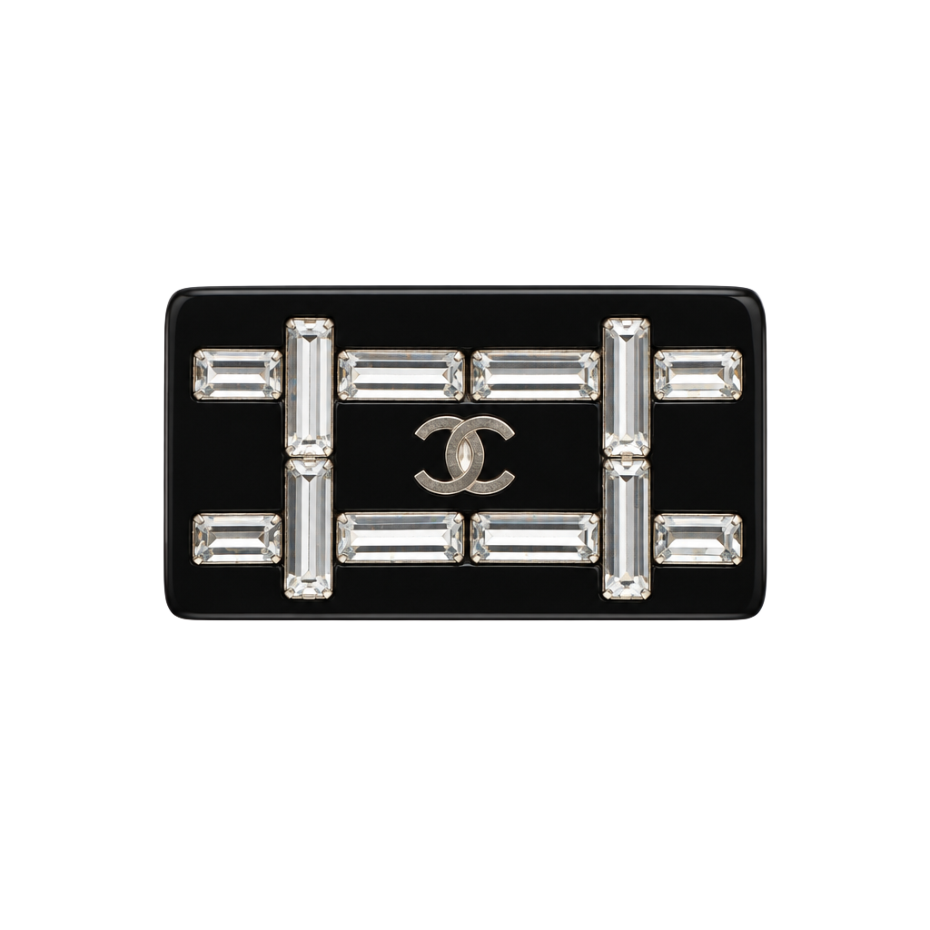 Chanel CC Rectangular Crystal Statement Ring – 07C 1