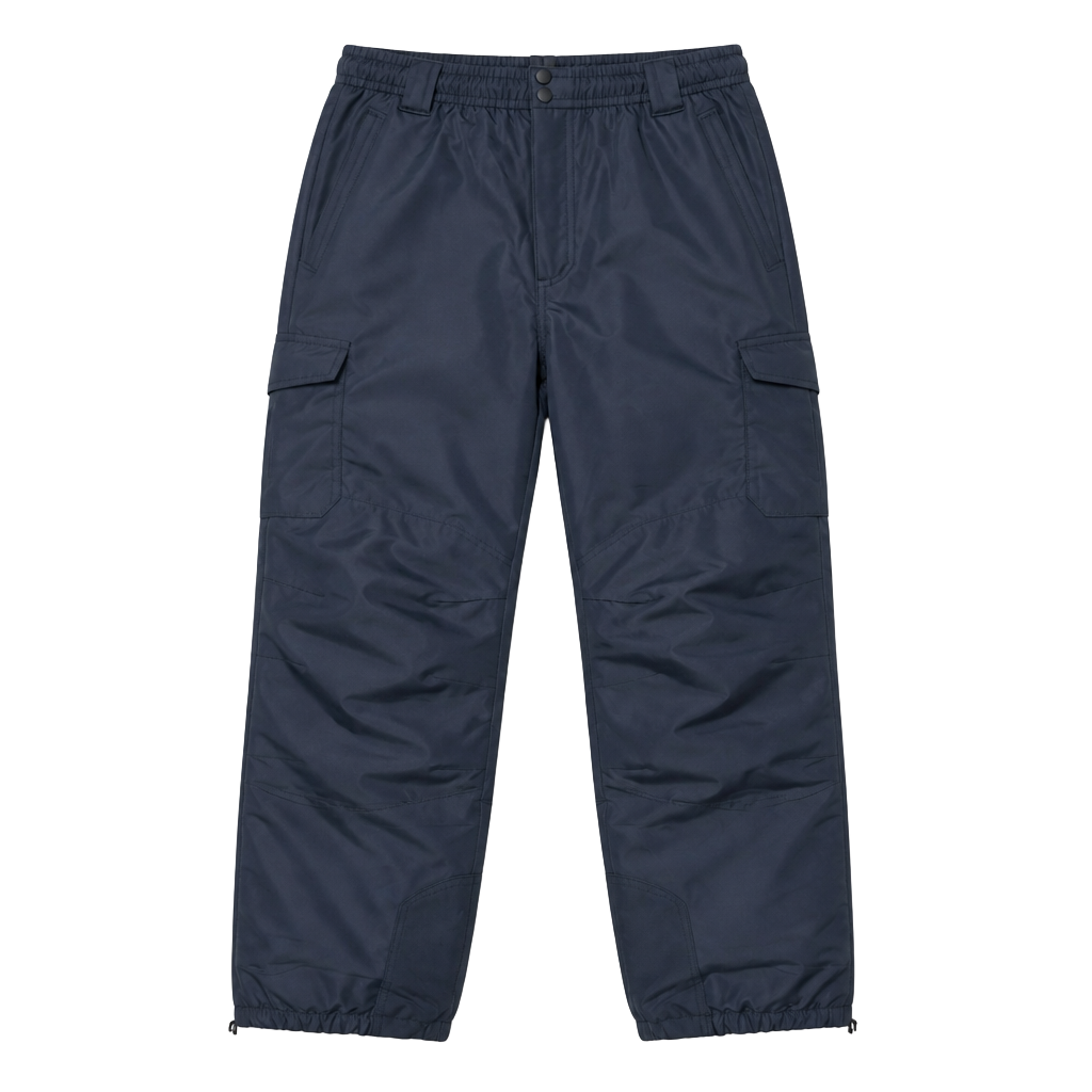 Arctic Quest Men's Snow Sports Cargo Pants in Charcoal, Size Small 1