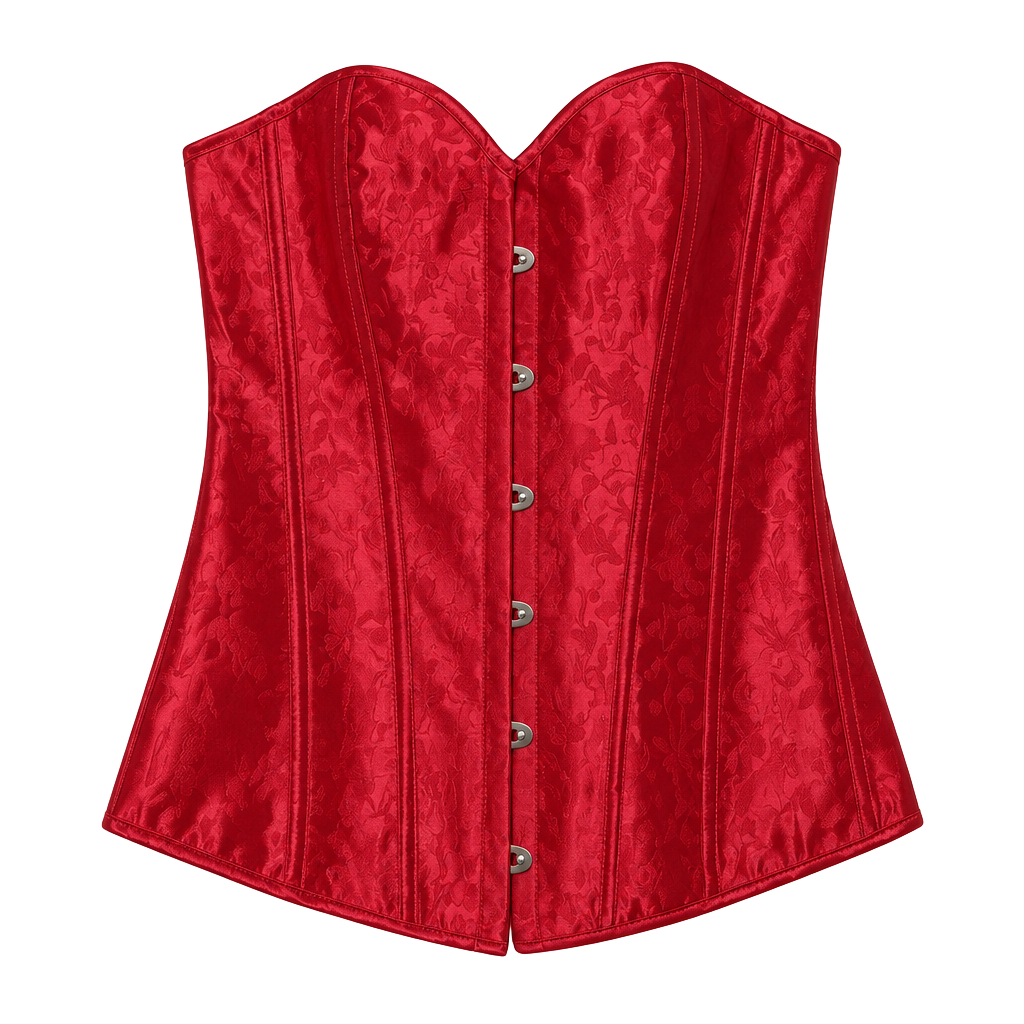 Fashion Costumes Corset Top Size M Pink Satin 1