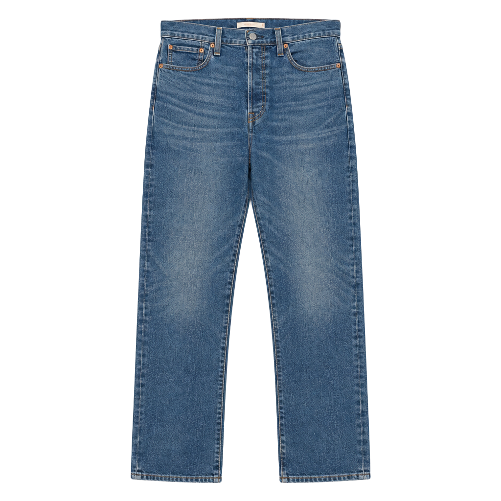Levi's 501 Original Wedgie Straight Jeans Size 31 Medium Wash 1