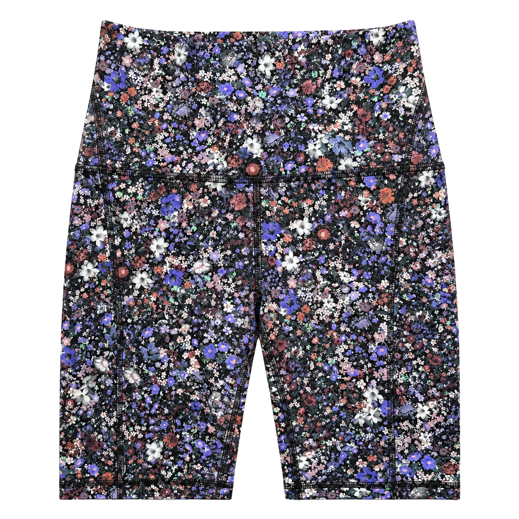 Lululemon Align High-Rise Short 8" Pockets Size 2 Flower Burst Multi 1