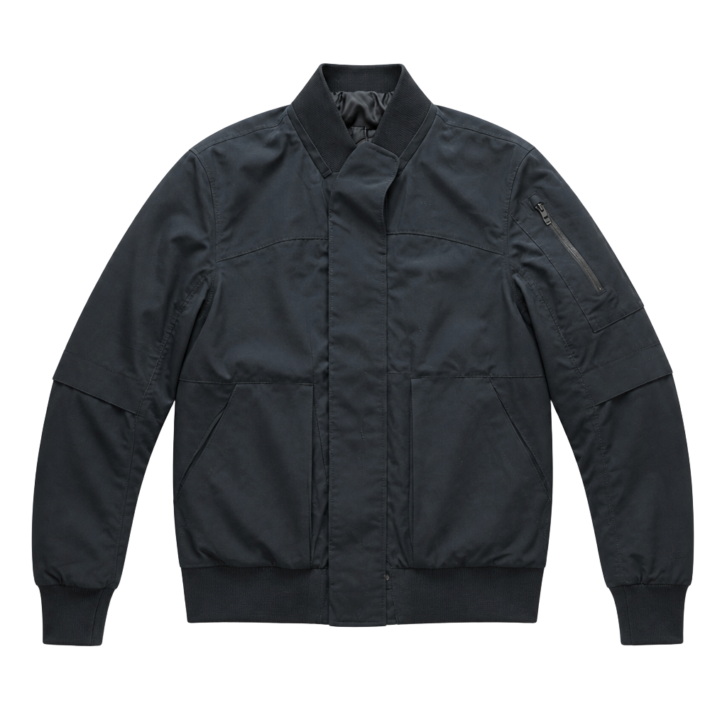 Lululemon Down-Filled Bomber Jacket Black 1
