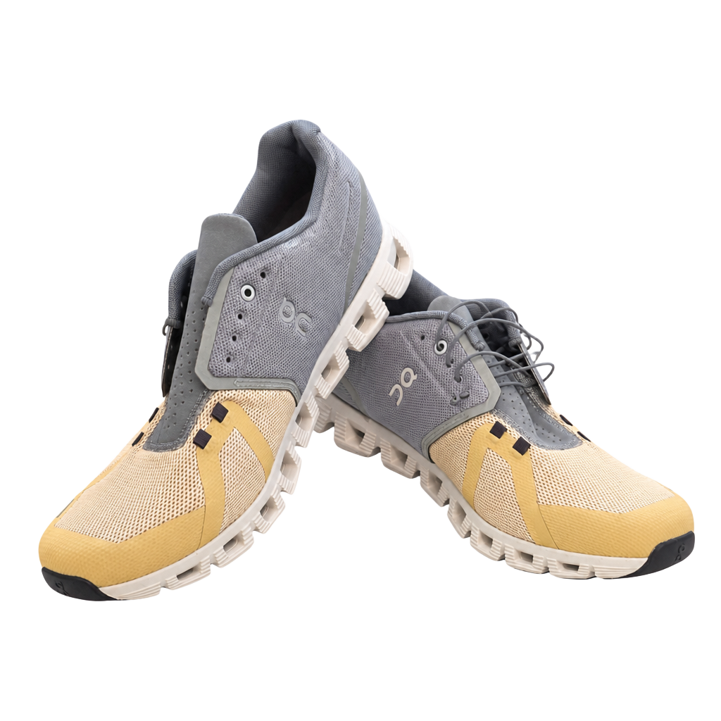 On Cloud 5 Men's Running Shoes Fog Savannah Size 14 CloudTec Sneakers 1