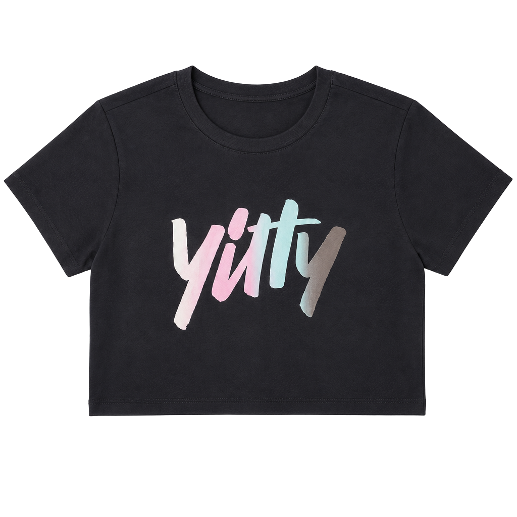 Yitty Logo Crop T-Shirt 1
