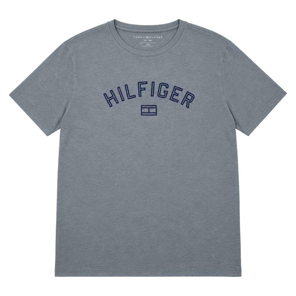 Tommy Hilfiger T-Shirt Size XXL Blue Logo 1