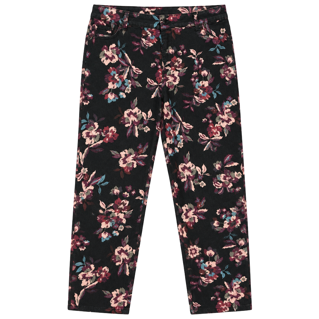 Bandolino Amy Jeans Size 16 Floral 1