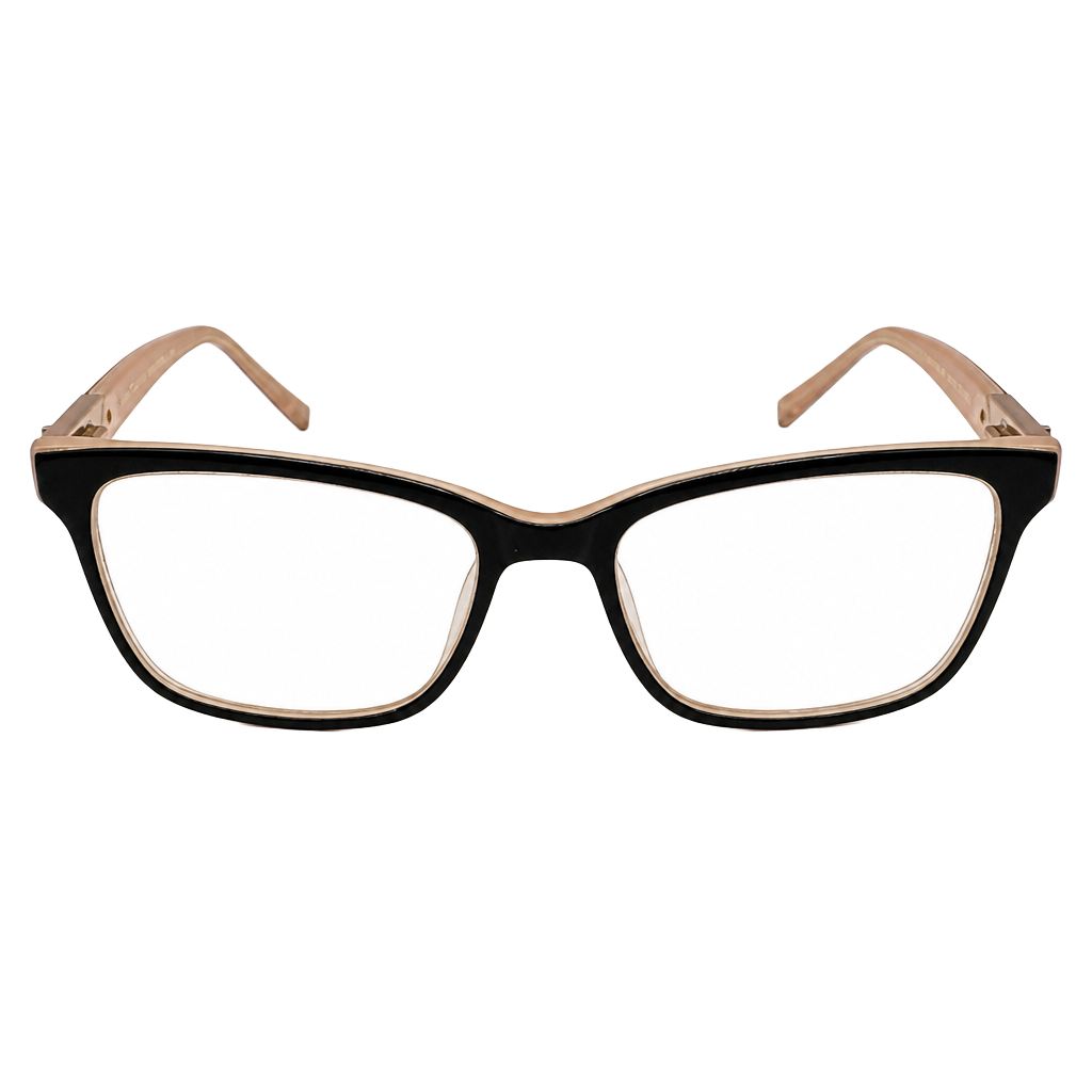 KY for Tura K326 BRN Brown Gradient Rectangular Eyeglasses Frames 53-17-140 1