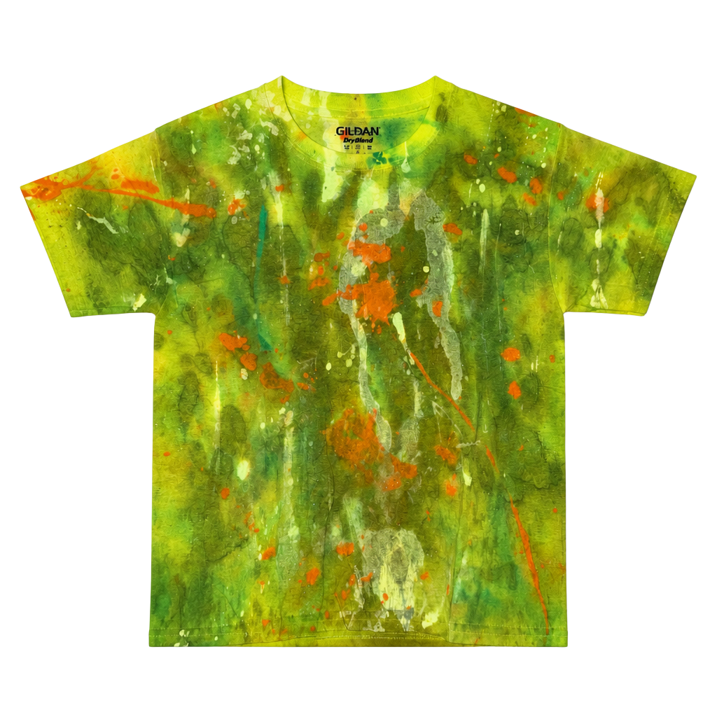 Gildan DryBlend Youth Small 8 Tie Dye T-Shirt 1
