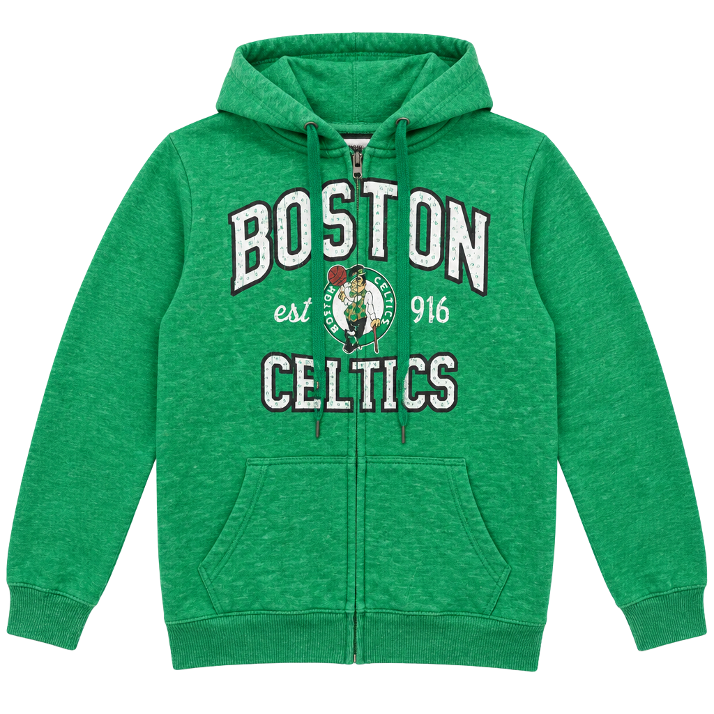 NBA Her by UNK Boston Celtics Zip-Up Hoodie 1