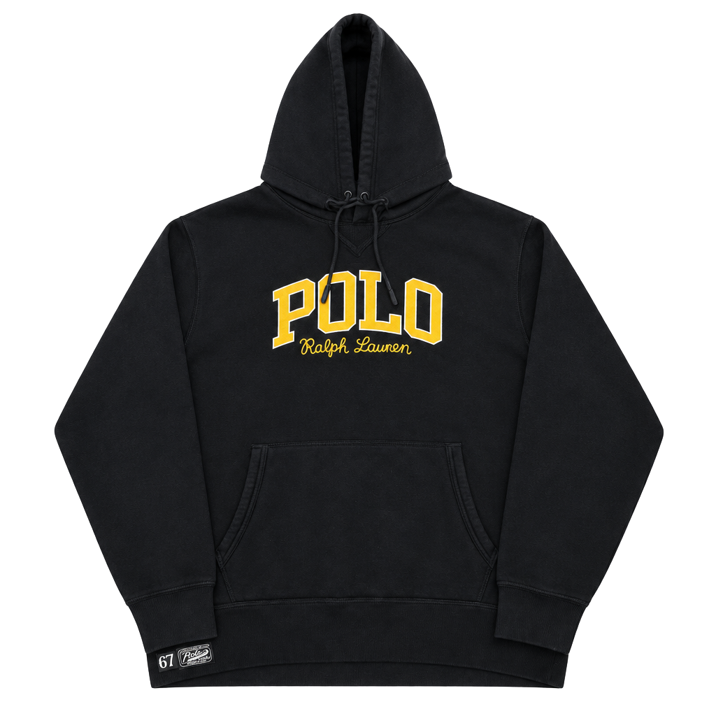 Polo Ralph Lauren Black Gold Hoodie XXL 1
