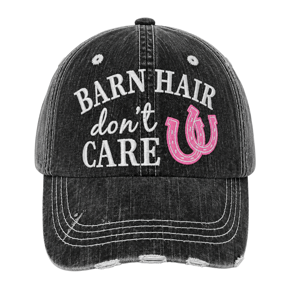 Barn Hair Don't Care Trucker Hat 1