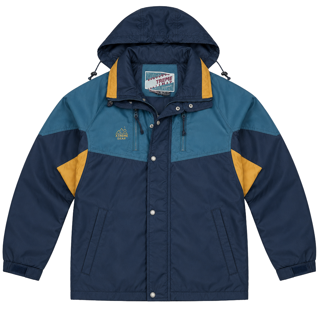 Extreme Limit Ski Jacket Size XL Blue Colorblock Winter Snow 1