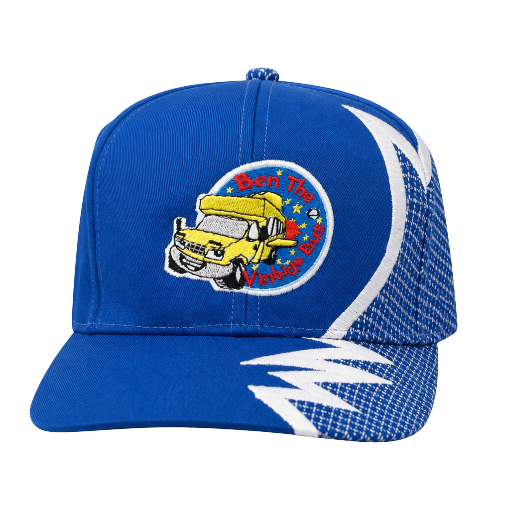 Vintage 1995 Kati Headwear Supreme Blue Cap With Ben The Vintage Bus Patch 1