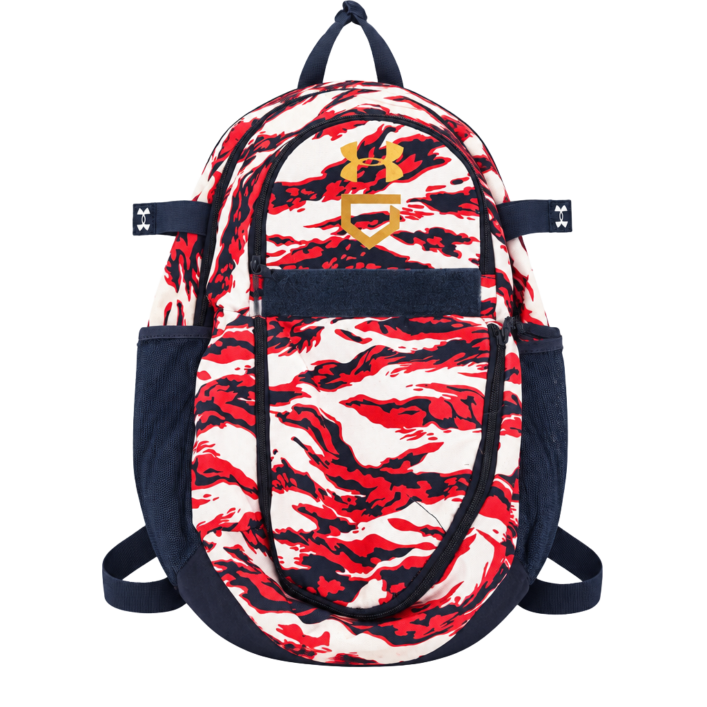 Under Armour Hustle 50 Team Blue Backpack 1