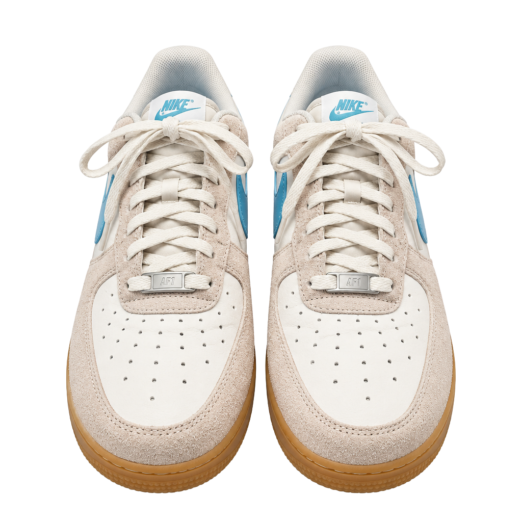 Nike Air Force 1 '07 LV8 Size 13 Phantom Baltic Blue Gum 1