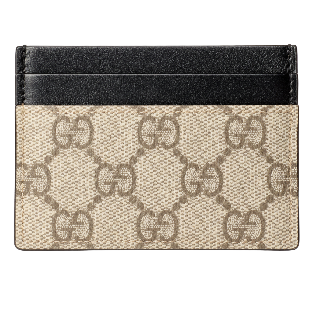 gucci wallet men card holder leather 1