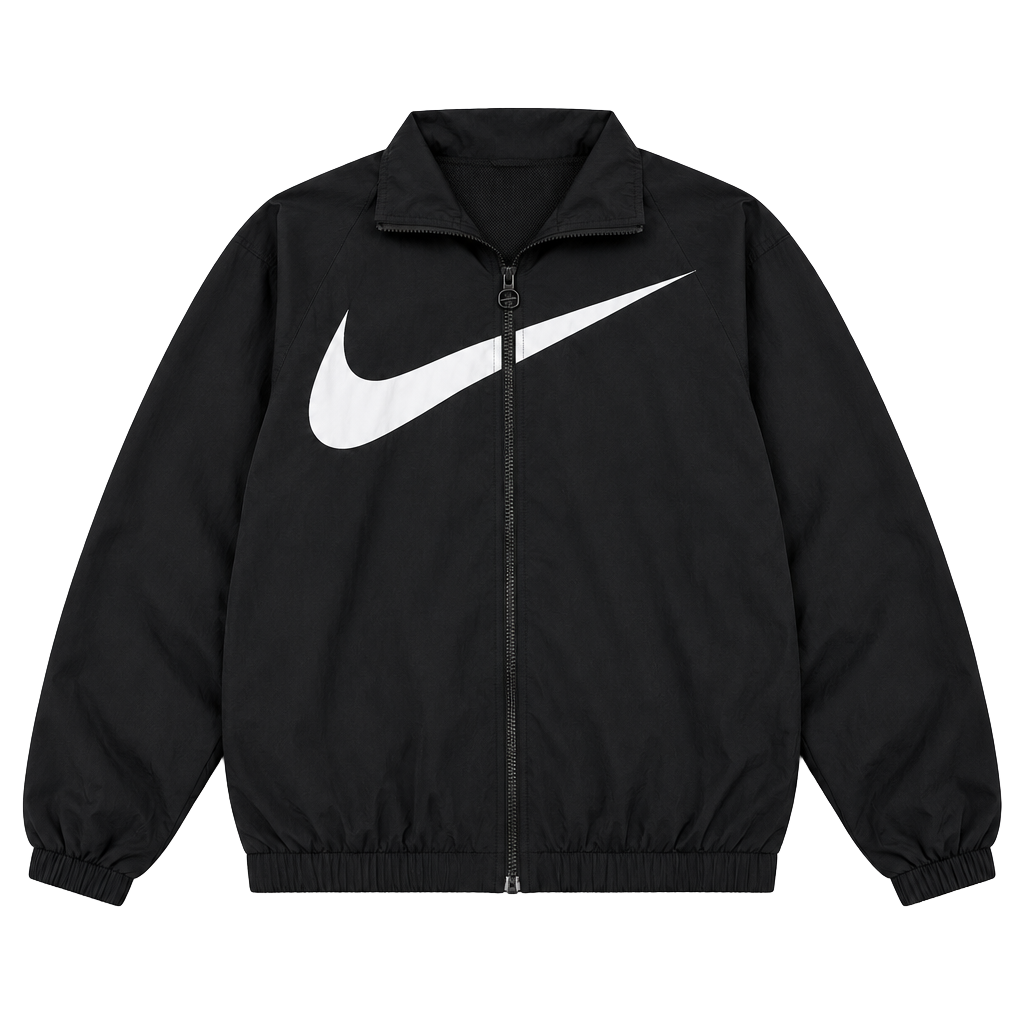 Nike Women's Sportswear Essential Woven Jacket Black DX5864-010 i 1