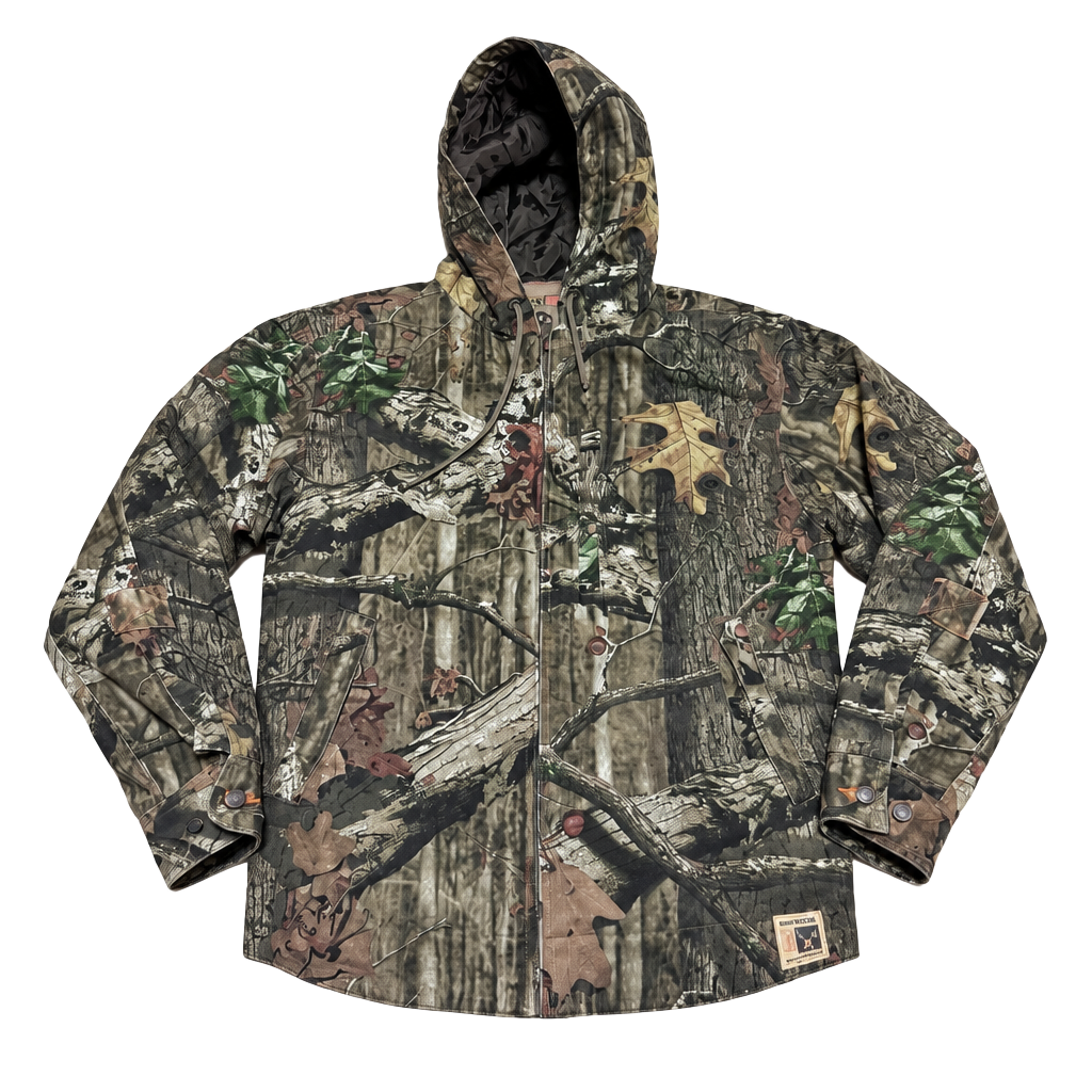 RedHead Silent Hide Hooded Jacket Size S Camo Mossy Oak Break-Up 1