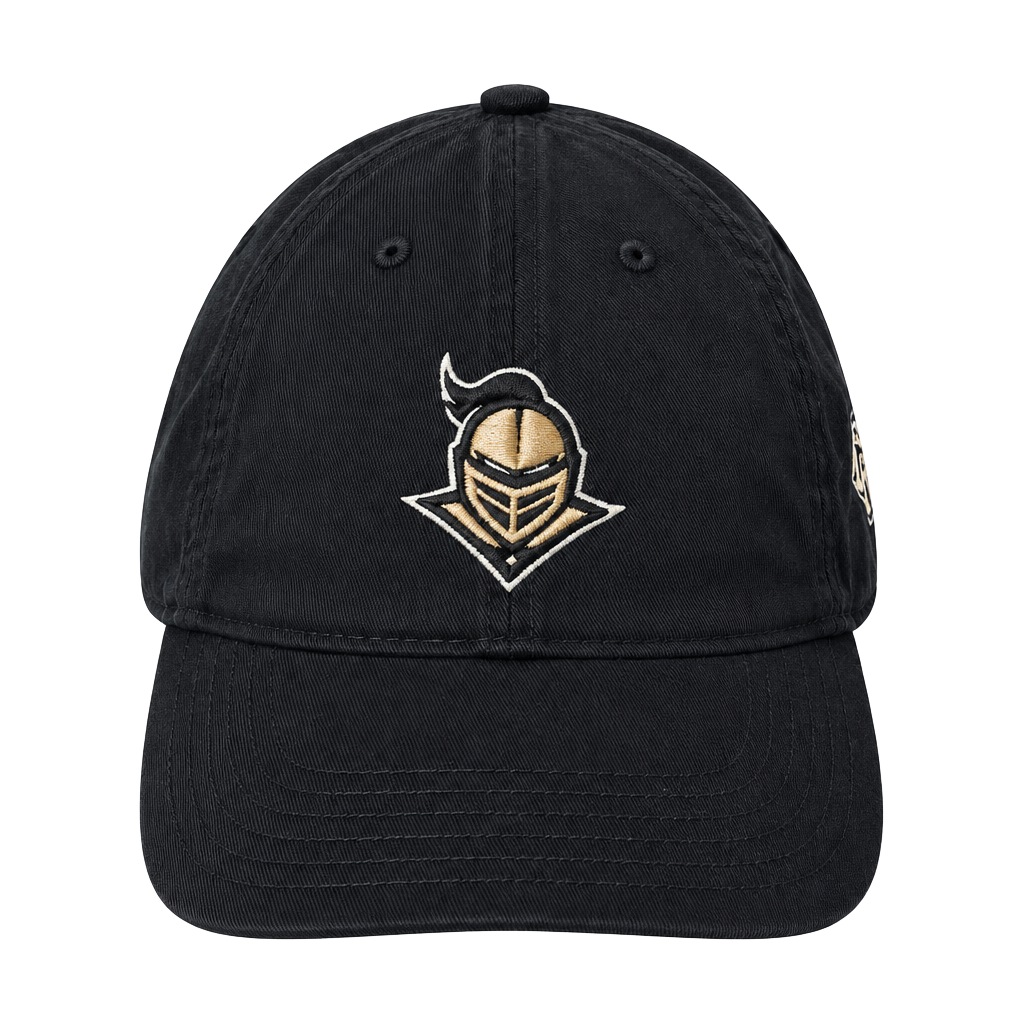 Legacy UCF Knights Black Adjustable Hat with Knight Head Logo 1