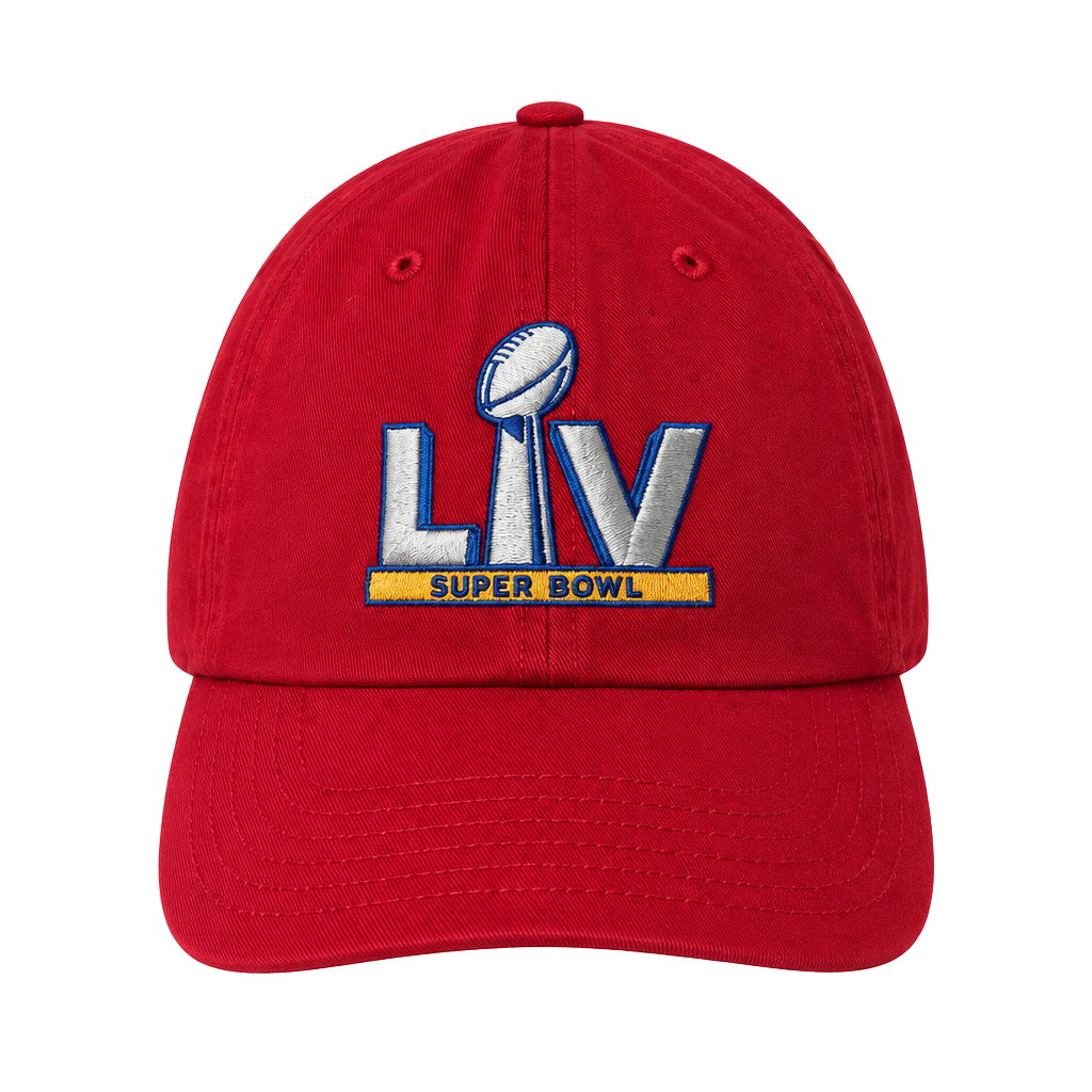 Fan Favorite Super Bowl LIV Red Adjustable Hat Cap 1