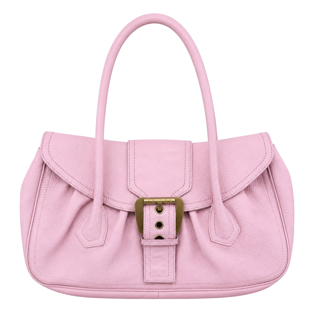 Leather handbag Celine Pink in Leather - 67858814, ,489* 1