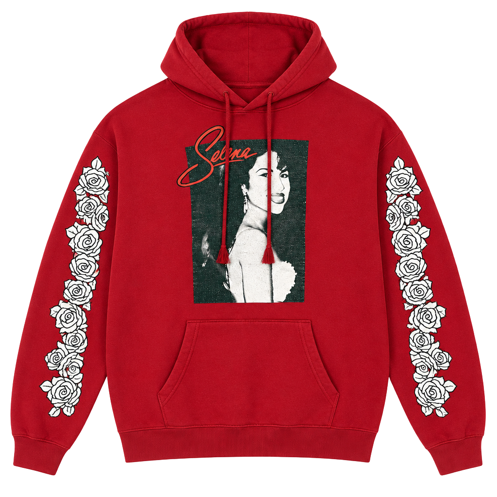 Selena Quintanilla Official Merch Red Rose 1