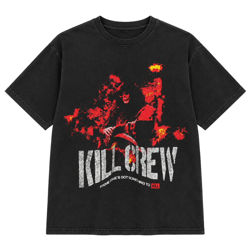 Kill Crew Porrada Series Vol. 1 T-Shirt 2XL Black 1
