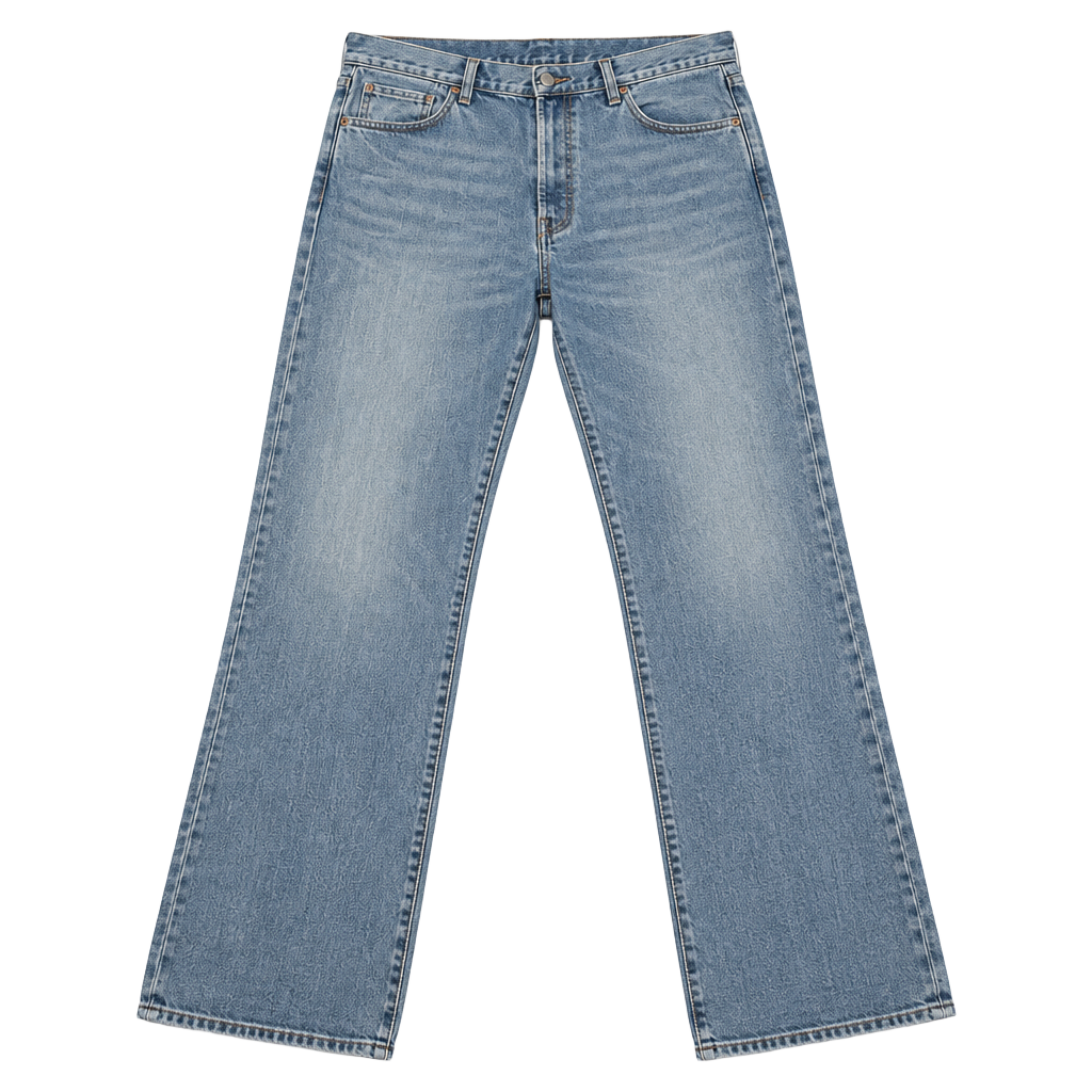 Levi's 501 Straight Jeans 36x34 Light Wash Denim 1