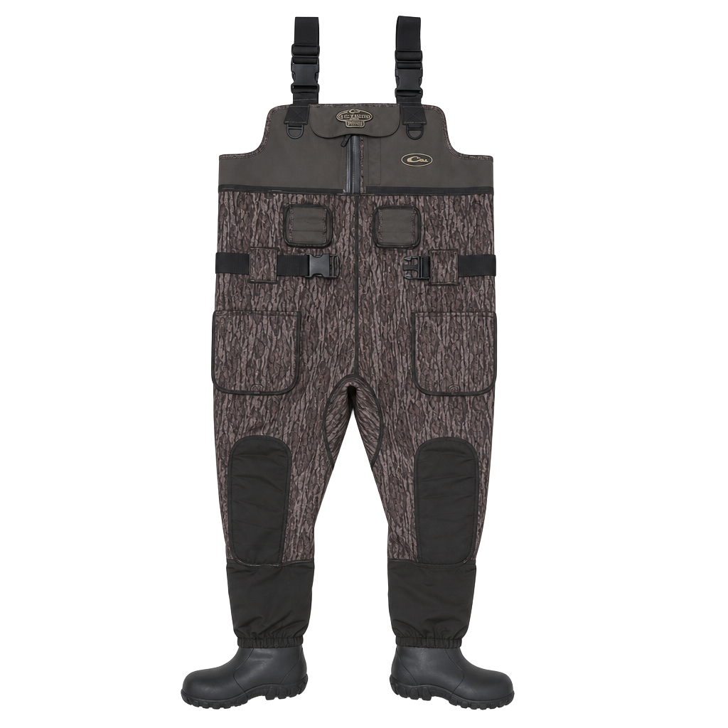 Drake Waterfowl Eqwader 1600 Breathable Bootfoot Hunting Waders 1