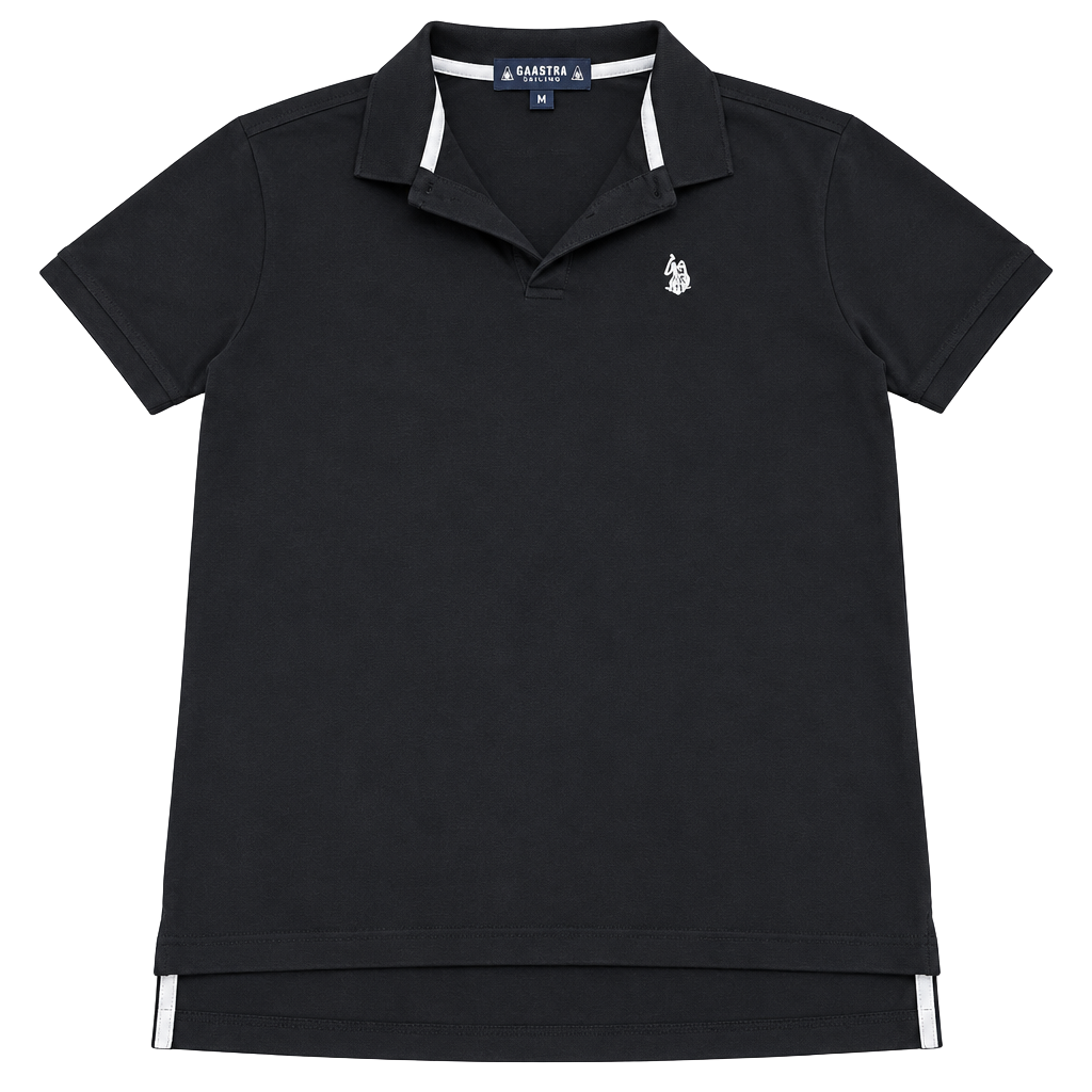 U.S. Polo Assn. Luxury Feel Polo Shirt Size M Black Cotton 1