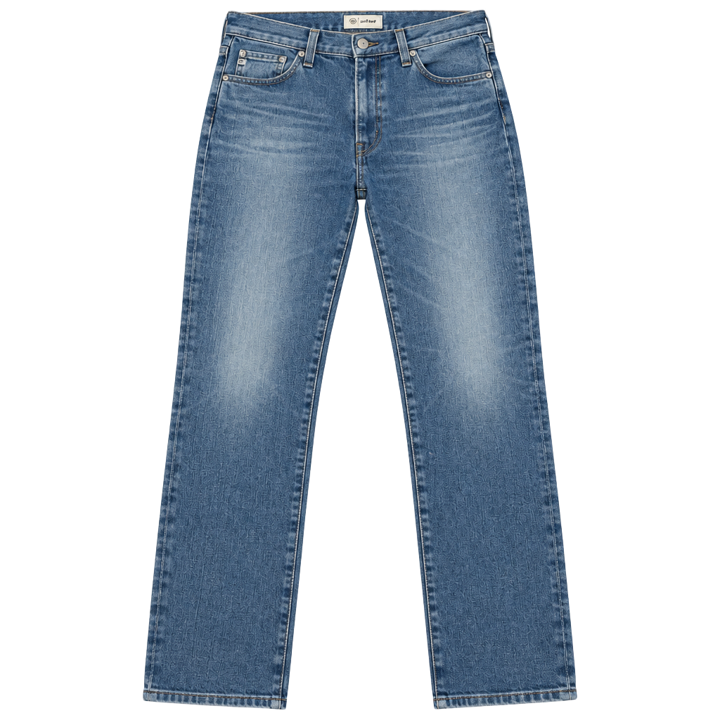 AG Jeans Prima High-Rise Slim Straight Size 27 Blue Denim 1