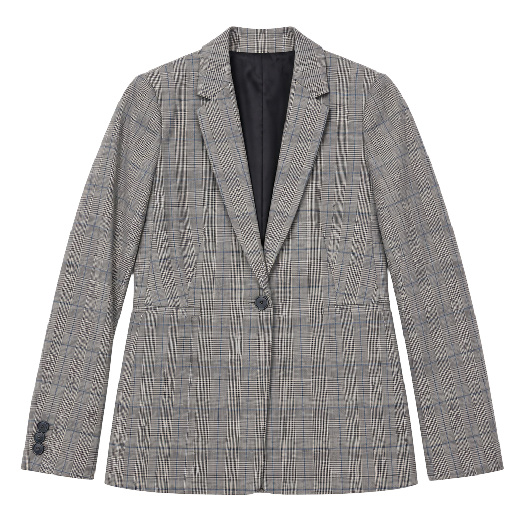 Hobbs London Grey suit Blazer single button Size US 2 1