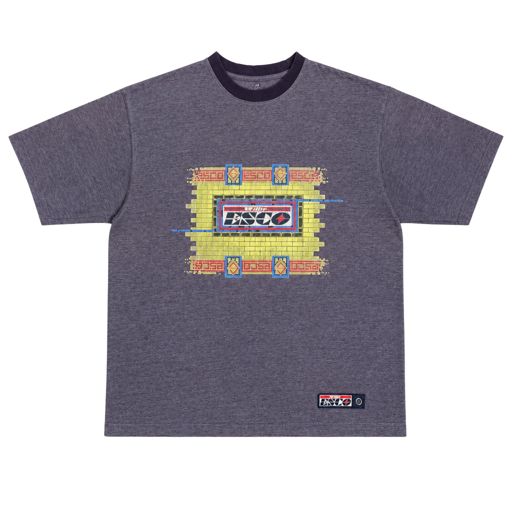 Vintage Willie Esco Graphic T-Shirt Y2K Hip Hop Streetwear Heather Purple 1