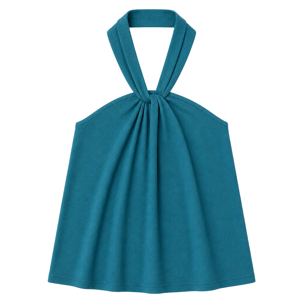 Faherty Colonial Blue Bay twist midi dress Size M 1