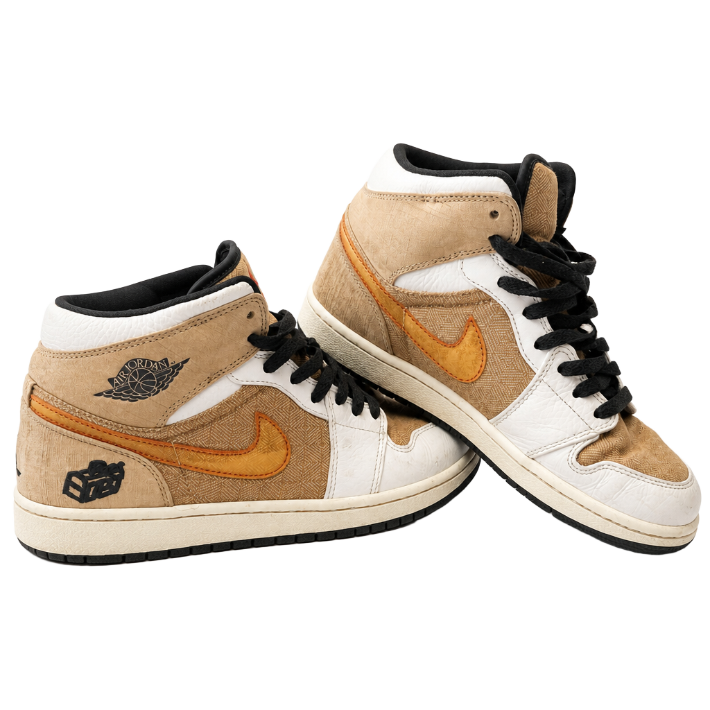 Nike Air Jordan 1 Retro 'Father's Day' Tweed Sneakers (2008) 1