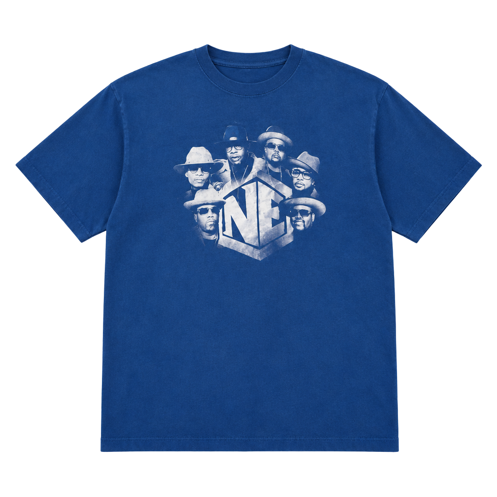 Tultex New Edition The Culture Tour Concert T-Shirt Size XL Blue 1